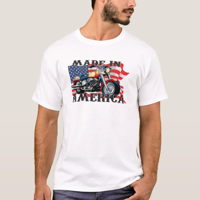 Camiseta hecho en América (Anverso)