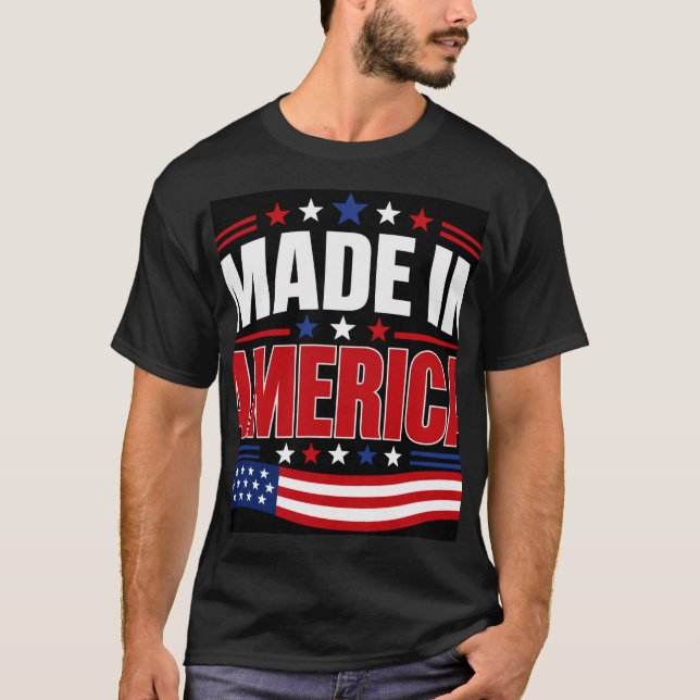 Camiseta Hecho en América (Anverso)