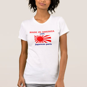 Camiseta Hecho en América con el japonés parte la camiset