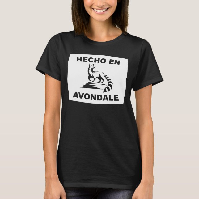 Camiseta Hecho en Avondale Arizona Ringtail State Animal (Anverso)