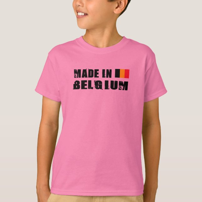 Camiseta Hecho en Bélgica (Anverso)