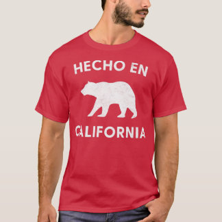 Camiseta Hecho en California lleva un engranaje mexicano-es