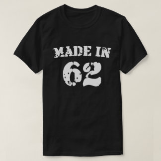 Camiseta Hecho En Camisas De 1962