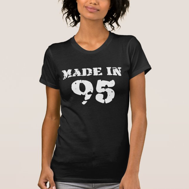 Camiseta Hecho En Camisas De 1995 (Anverso)