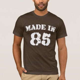 Camiseta Hecho En Camisas De 85