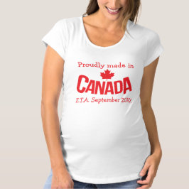 Camiseta Hecho en Canadá, E.T.A.