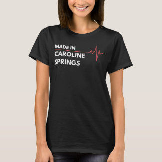 Camiseta Hecho En Caroline Springs Australia Ciudad De Naci