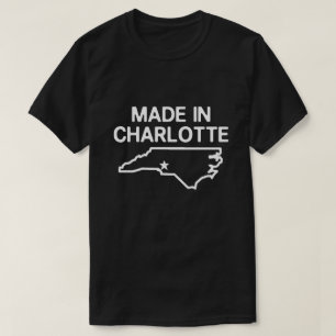 CAMISETA HECHO EN CHARLOTTE NORTH CAROLINA