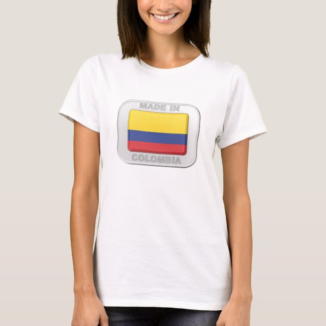 Camiseta Hecho en Colombia (Anverso)