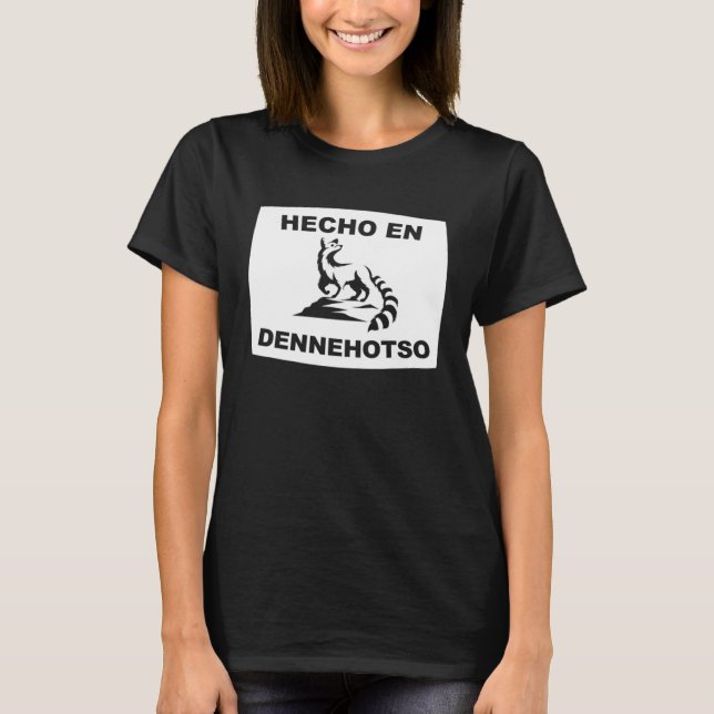 Camiseta Hecho en Dennehotso Arizona Ringtail State Animal (Anverso)