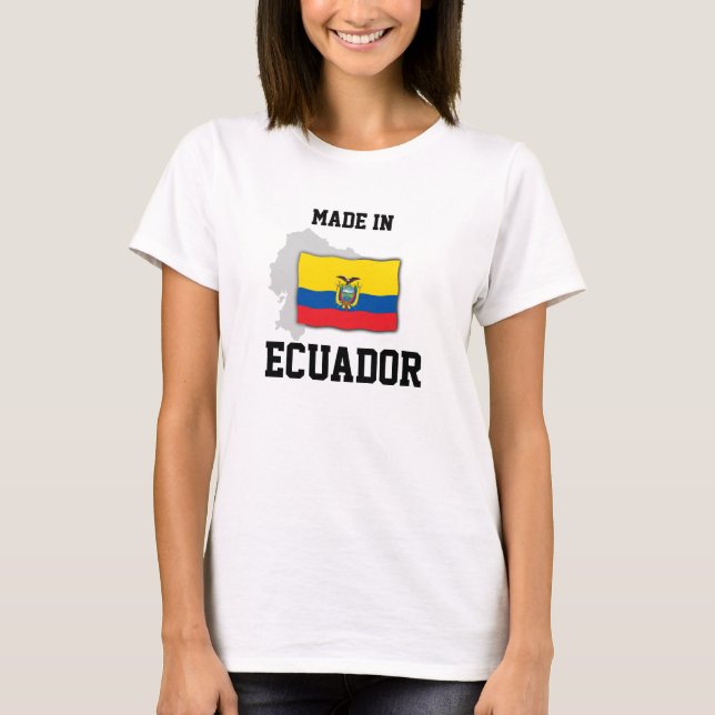 Camiseta Hecho en Ecuador (Anverso)