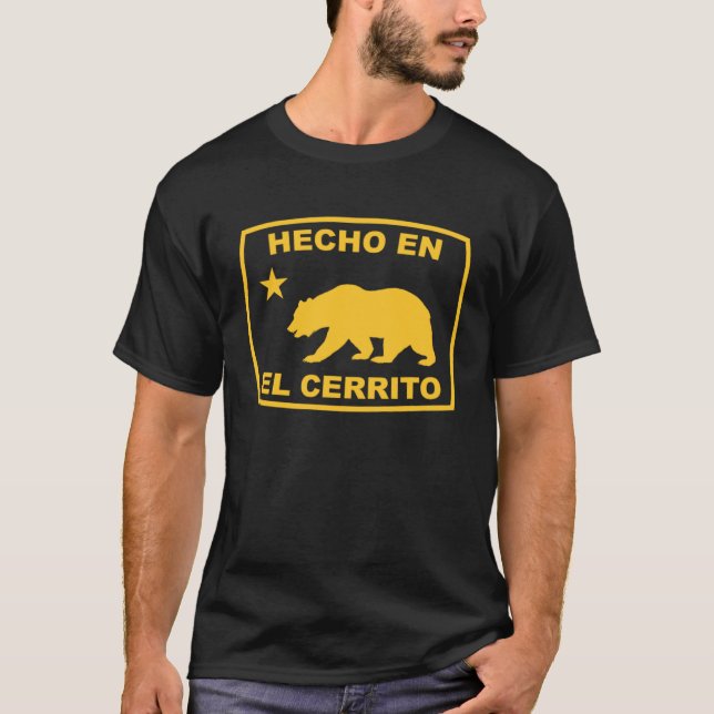 Camiseta Hecho en El Cerrito California Pacific (Anverso)