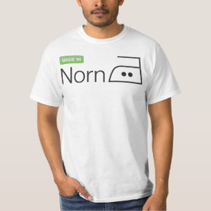 Camiseta Hecho en el hierro de Norn