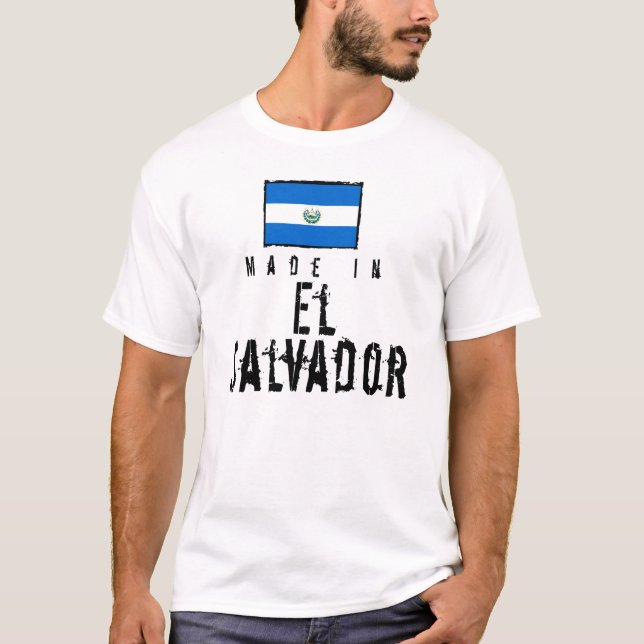 Camiseta Hecho en El Salvador (Anverso)