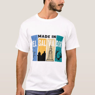 CAMISETA HECHO EN EL SALVADOR