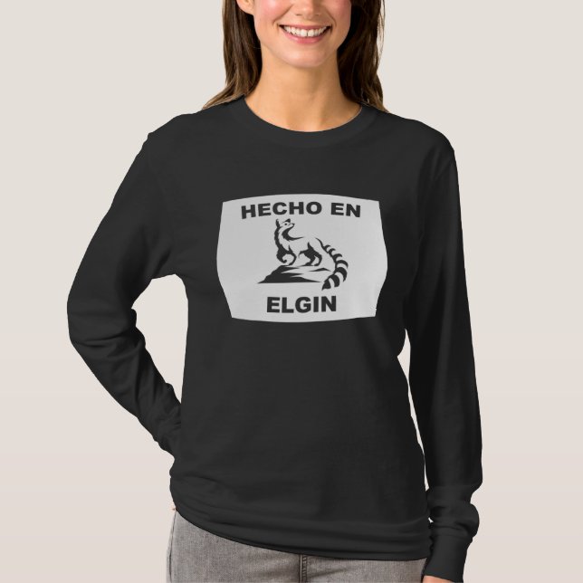 Camiseta Hecho en Elgin Arizona Ringtail State Animal (Anverso)