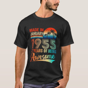 Camiseta Hecho En Enero De 1955 67 Años De Ser Una Impresio