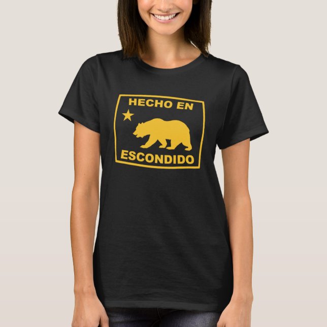 Camiseta Hecho en Escondido California (Anverso)