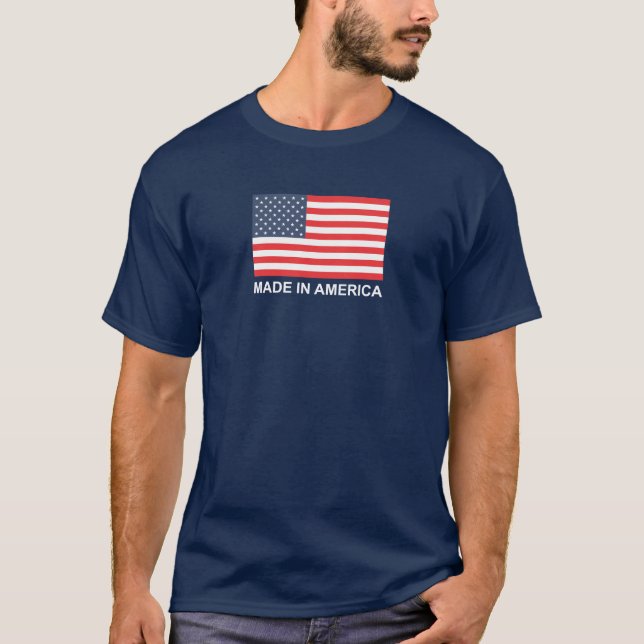 Camiseta Hecho en Estados Unidos (Anverso)