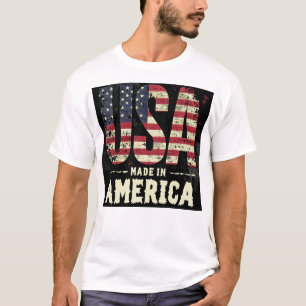 Camiseta Hecho en Estados Unidos