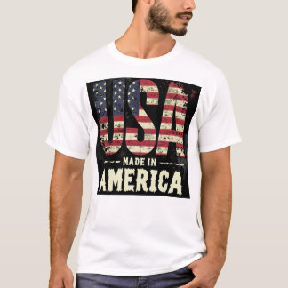 Camiseta Hecho en Estados Unidos