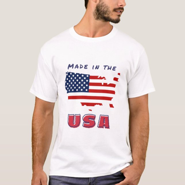 Camiseta Hecho en Estados Unidos (Anverso)