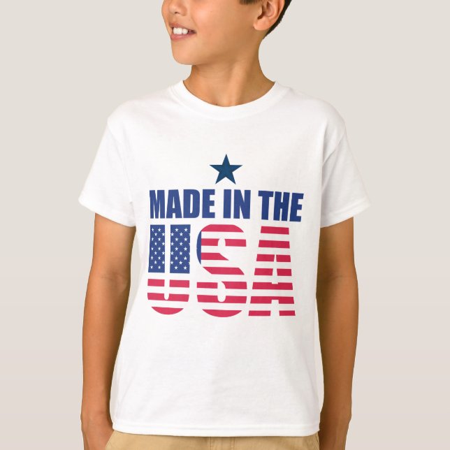 Camiseta Hecho en Estados Unidos (Anverso)