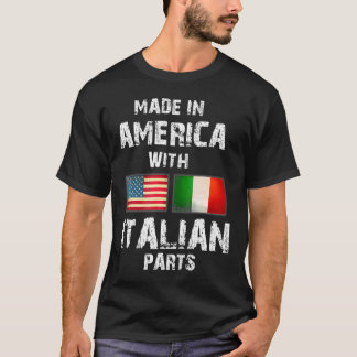 Camiseta Hecho En Estados Unidos Con Partes Italianas Diver