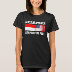 Camiseta Hecho en Estados Unidos con piezas indonesias a