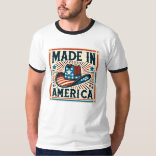 Camiseta Hecho en Estados Unidos el 4 de julio