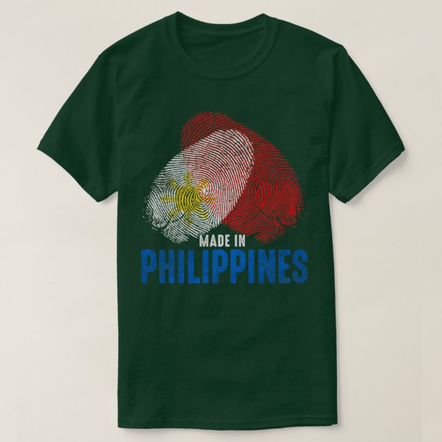 Camiseta Hecho en Filipinas (Diseño del anverso)