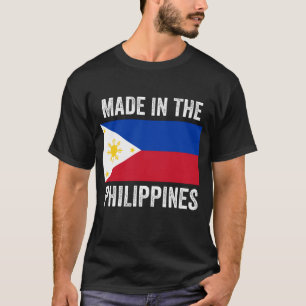 Camiseta Hecho en Filipinas // Bandera del País Mundial