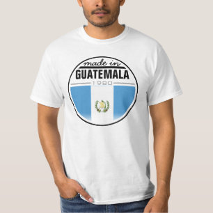 Camiseta Hecho en… "Guatemala "