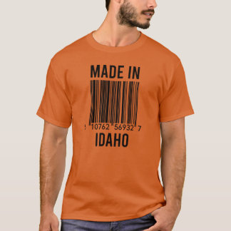 Camiseta Hecho en Idaho Tamaño Grande