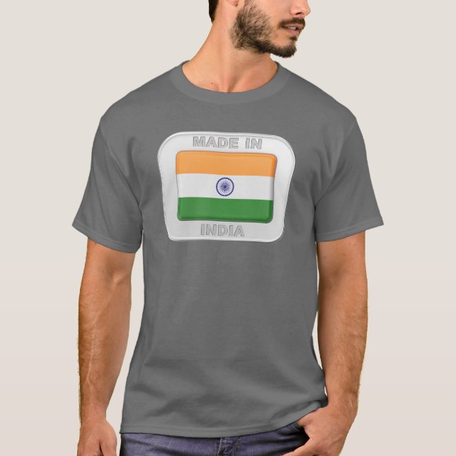 Camiseta Hecho en India (Anverso)