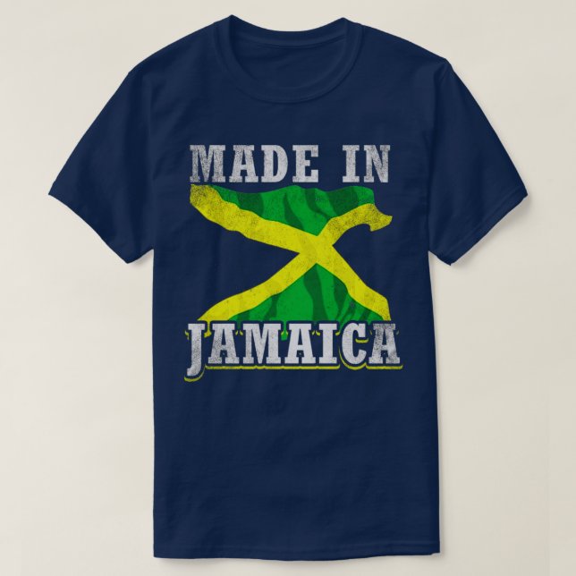 Camiseta Hecho en Jamaica (Diseño del anverso)