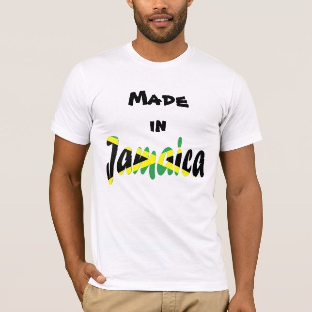 Camiseta Hecho en Jamaica (Anverso)