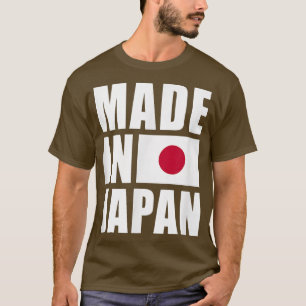 Camiseta Hecho en Japón - Orgullo de la bandera japonesa
