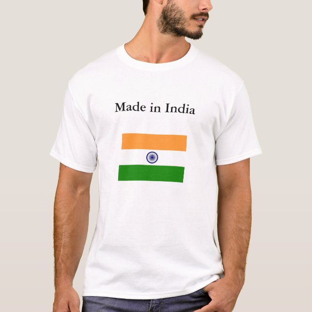 Camiseta Hecho en la India (Anverso)