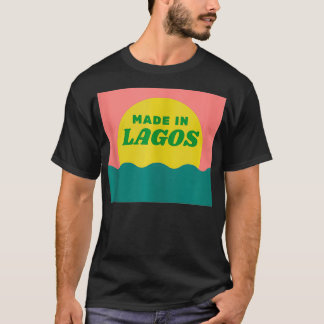 Camiseta Hecho en Lagos, Nigeria