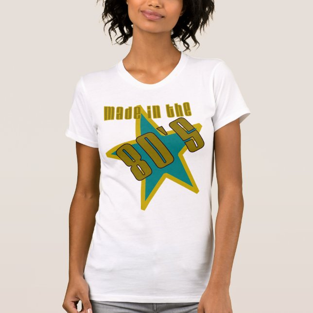 Camiseta hecho en los 80 (Anverso)