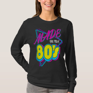 Camiseta Hecho en los 80 1980s Retro Ochenta Vintage