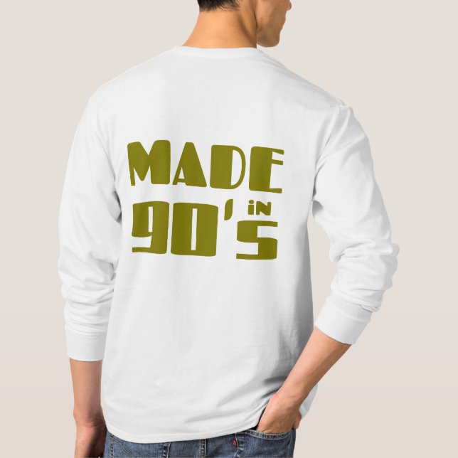 Camiseta Hecho en los 90 (Reverso)