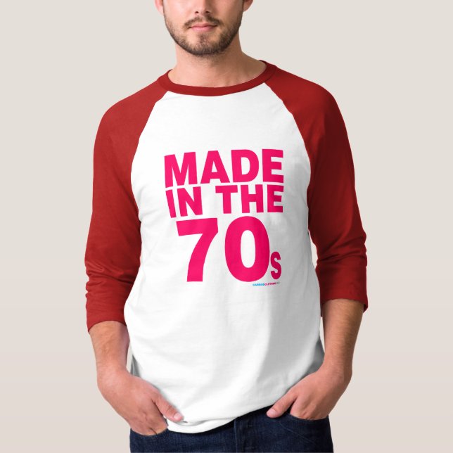 Camiseta Hecho en los años 70 (Anverso)