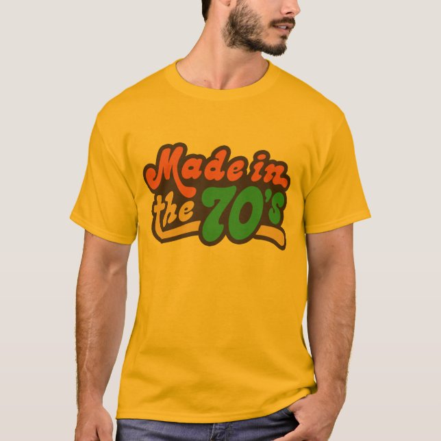 Camiseta Hecho en los años 70 (Anverso)