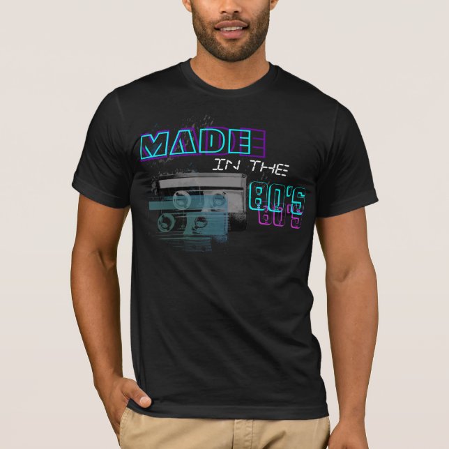 Camiseta HECHO EN los años 80 (Anverso)