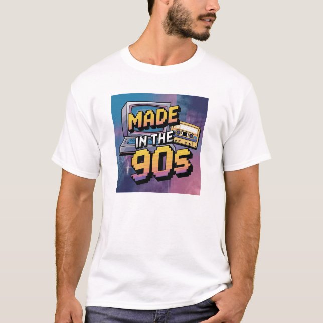 Camiseta "Hecho en los años 90" (Anverso)