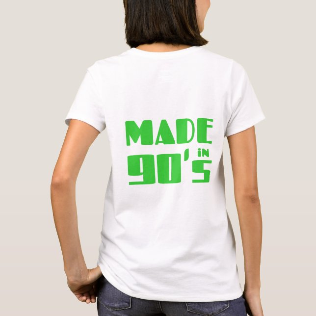 Camiseta Hecho en los años 90 (Reverso)