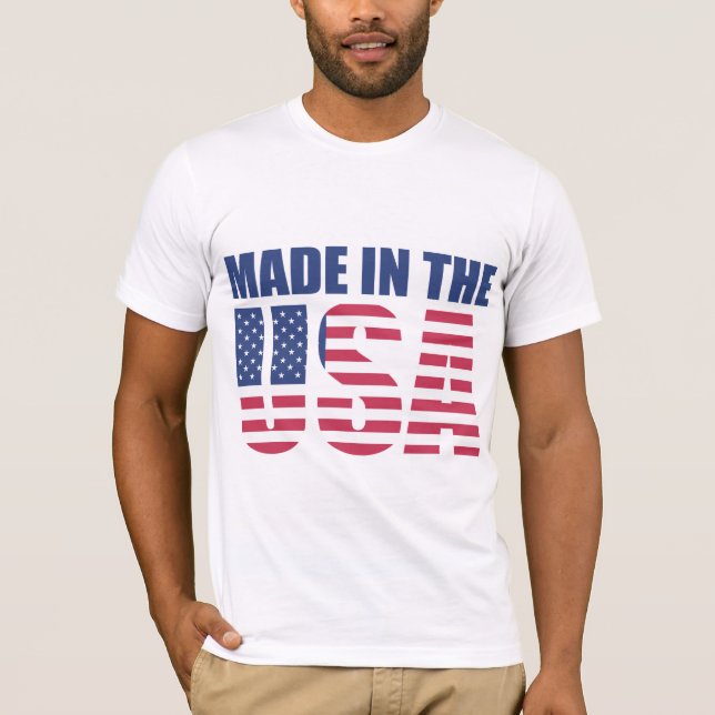 Camiseta "Hecho en los E.E.U.U. " (Anverso)