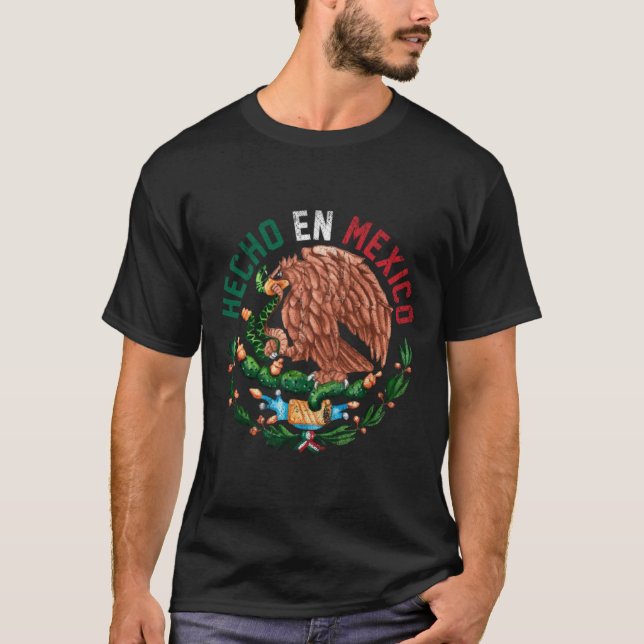 Camiseta Hecho en México Águila Mexicana1 (Anverso)